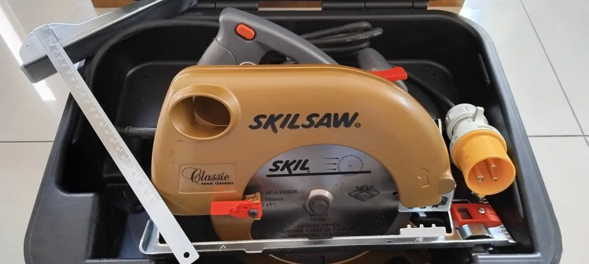 Skilsaw Classic 190mm Circular saw 110v - Image 2
