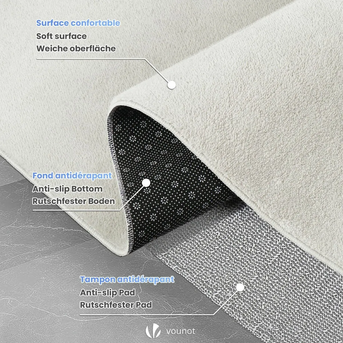 ® Fluffy Rugs for Living Room and Bedroom Soft - Image 3