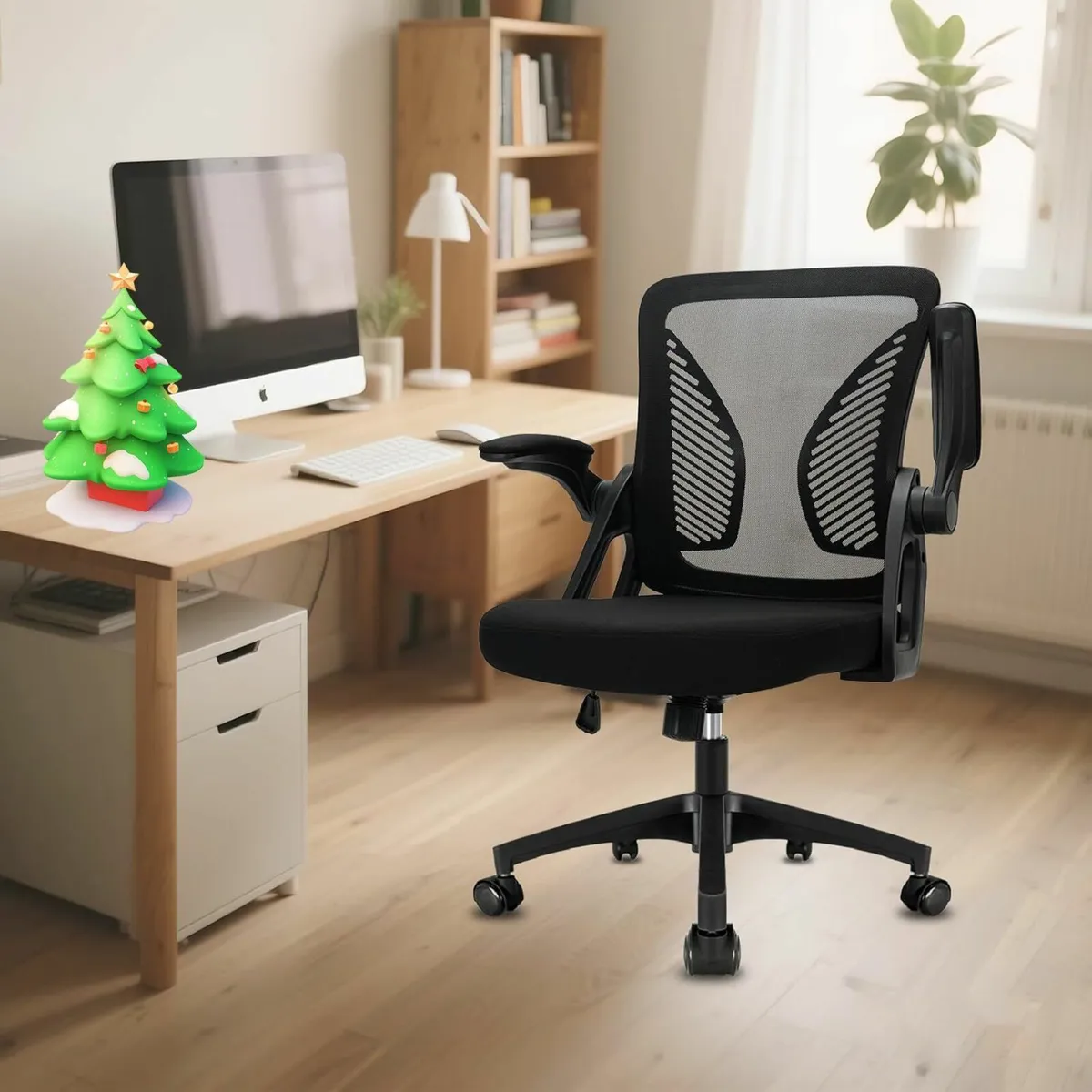 Office Chair Ergonomic with Adjustable Armrest - Image 2