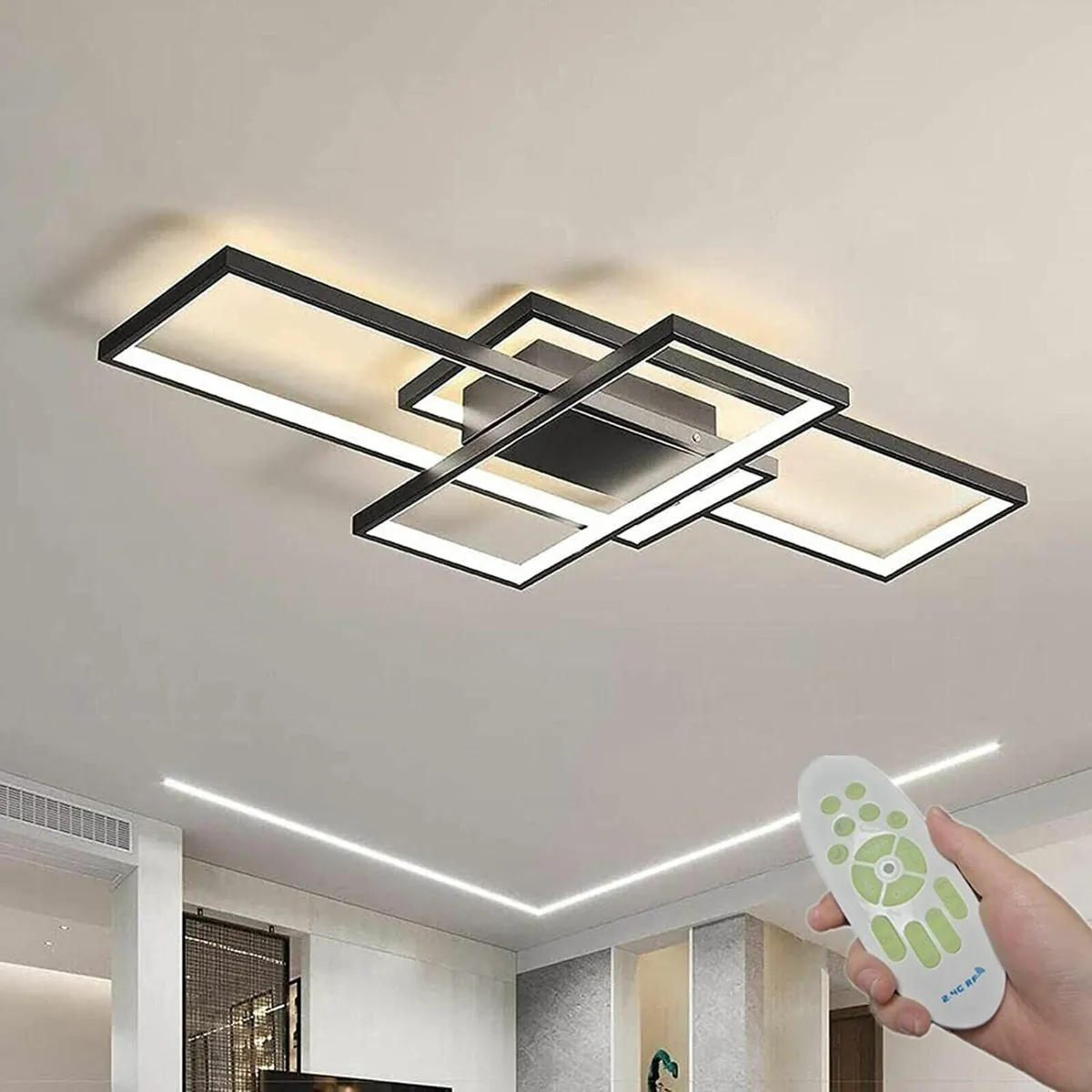 LED Ceiling Light 45W Modern Dimmable Lighting - Image 1