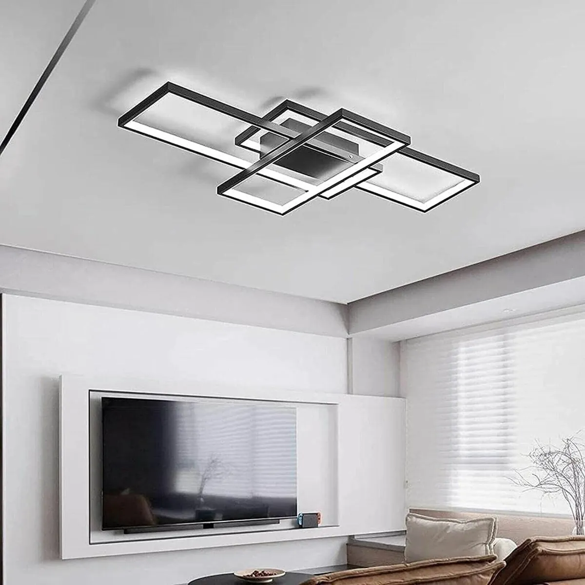 LED Ceiling Light 45W Modern Dimmable Lighting - Image 2