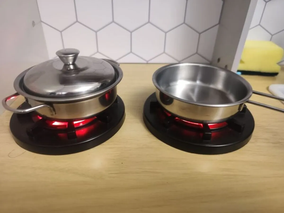 toy kitchen and play food - Image 3