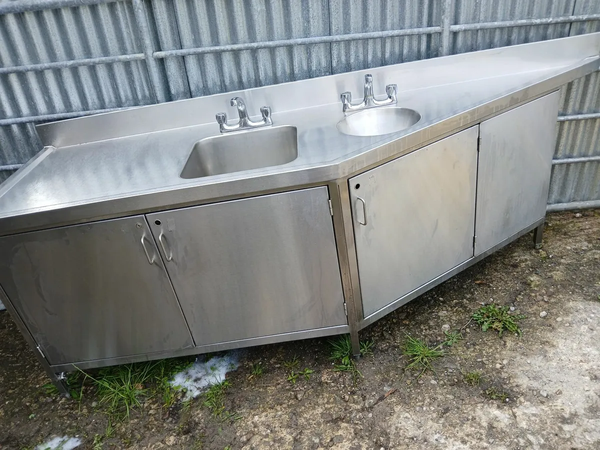 Stainless steel cabbinet /work bench table ... - Image 1