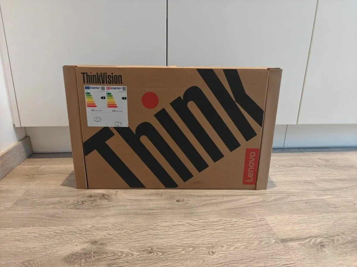 New 24-inch Lenovo ThinkVision Monitor - Image 1