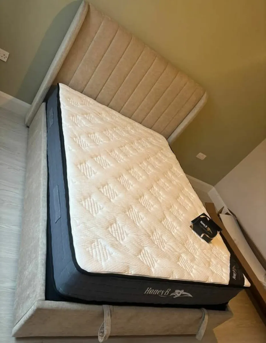 Brand New ottoman storage beds free delivery 🚚 - Image 2