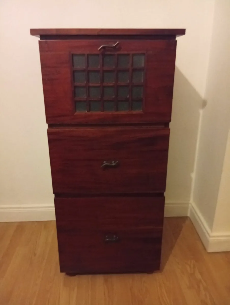 Oak Solid Antique Huge Tollboy chest of drawers - Image 1