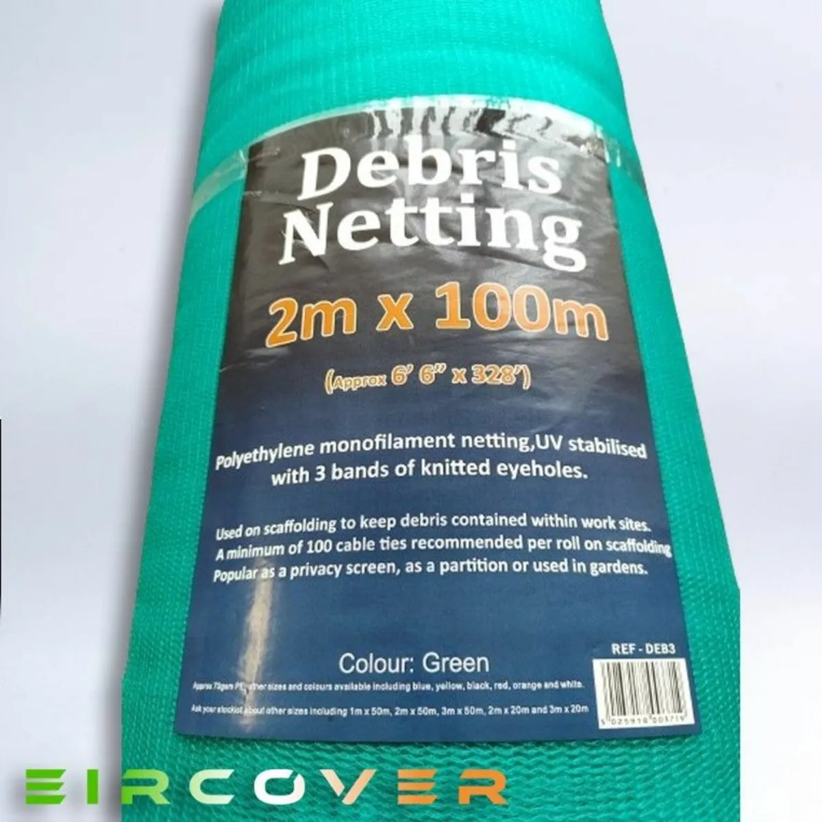 Windbreak Nettin 2m x 100m Standard 70gsm Green - Image 4
