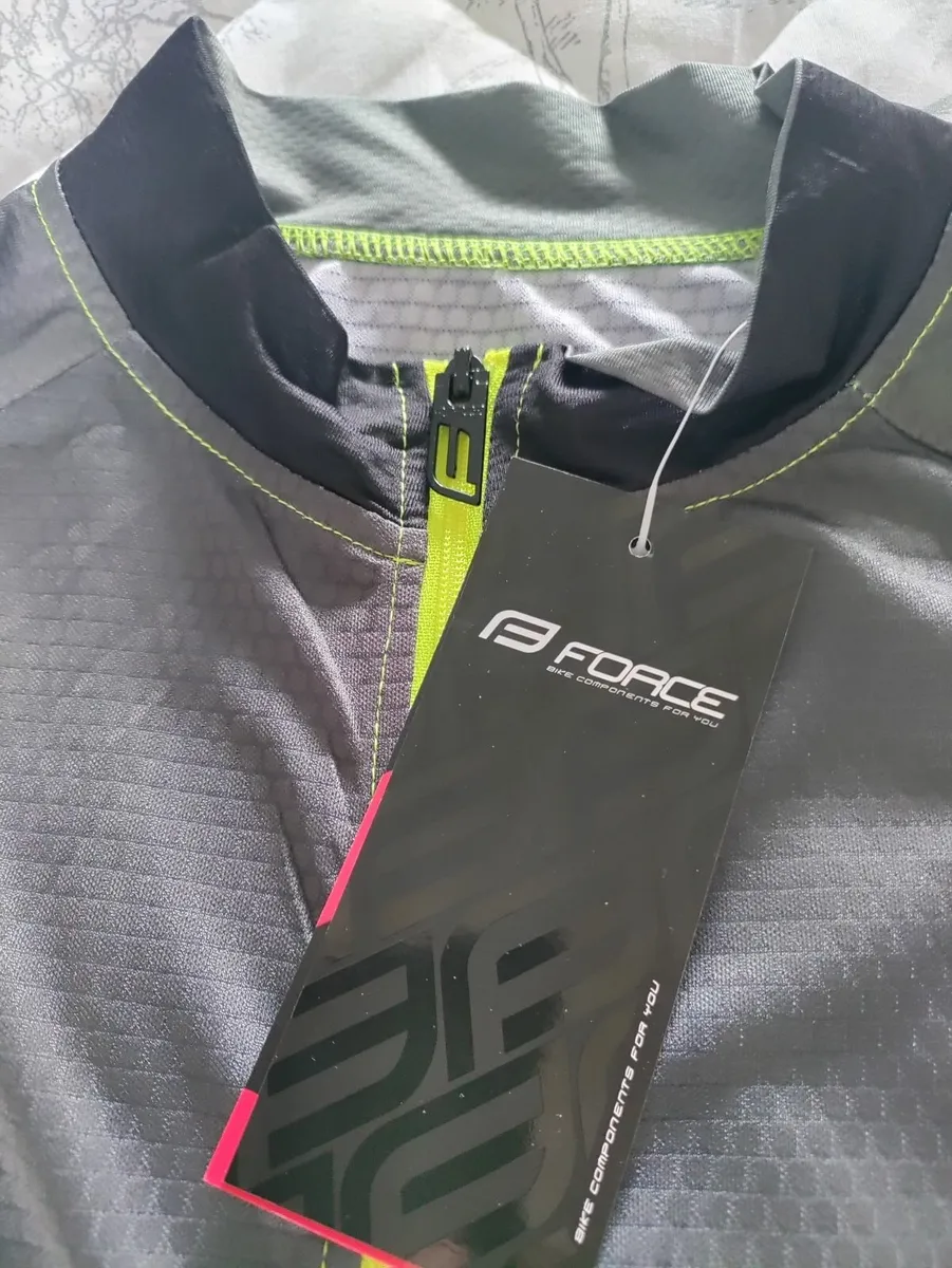 Force S/S Cycling Jersey L New - Image 2