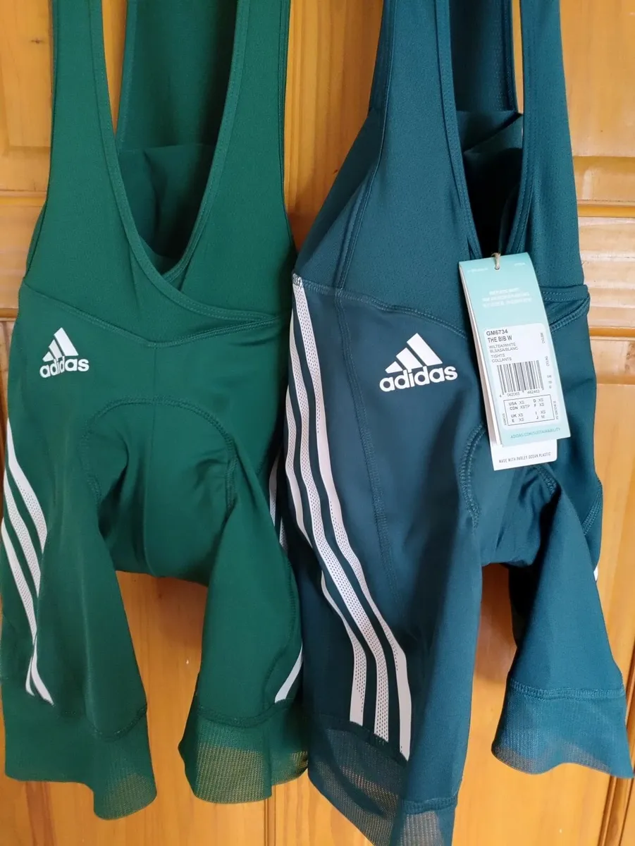 Adidas cycling bib tights x2 XS New - Image 1