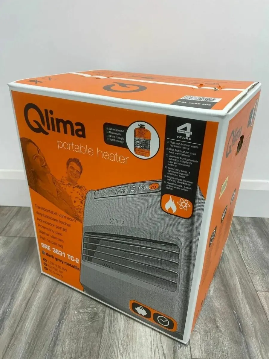 🔥 Qlima 3.1 kW ROLF Paraffin Heater + 20L Fuel🔥 - Image 4