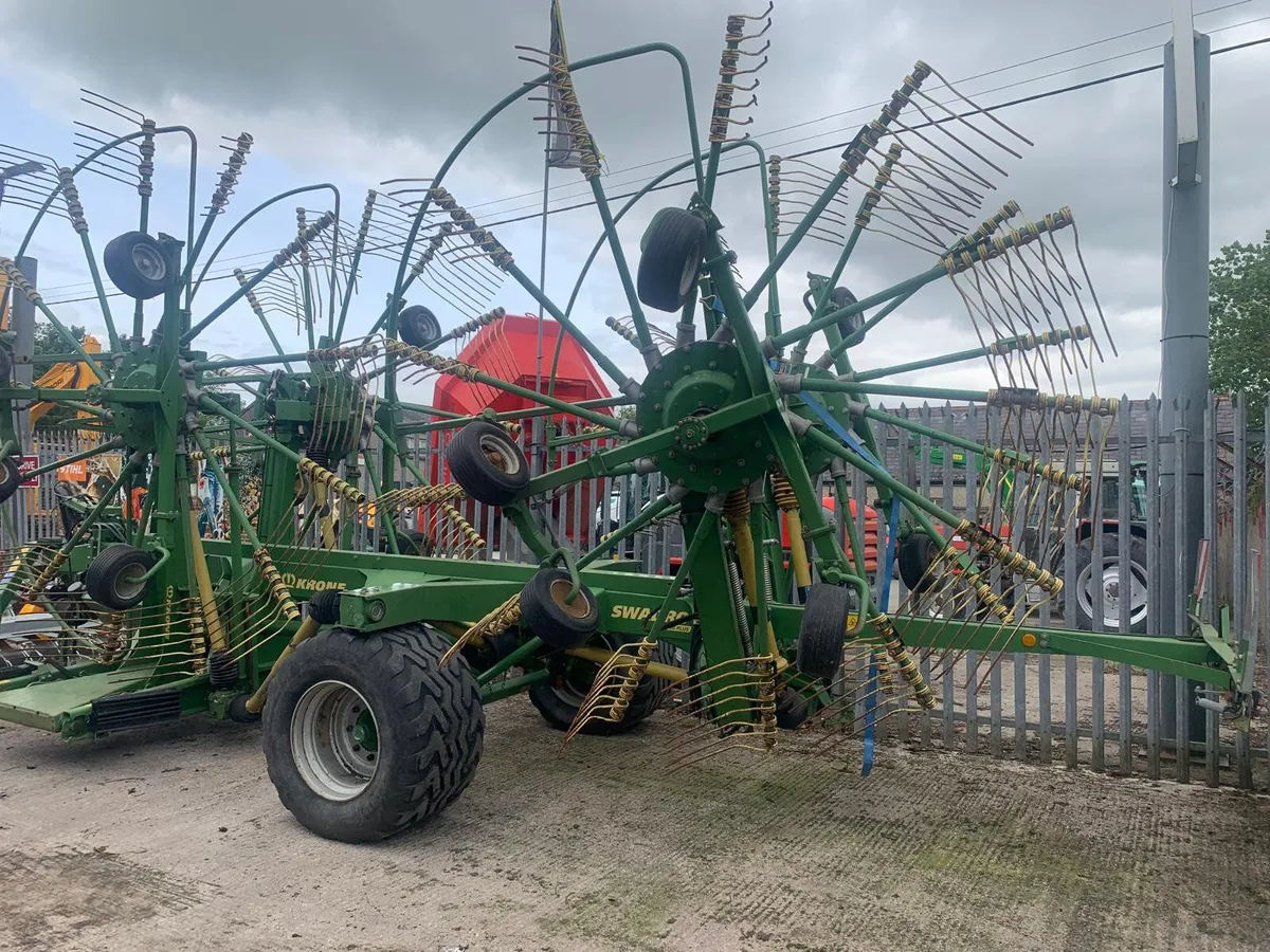 KRONE SWARDO 1400 PLUS RAKE, 2018, OUT OF SEASON - Image 3