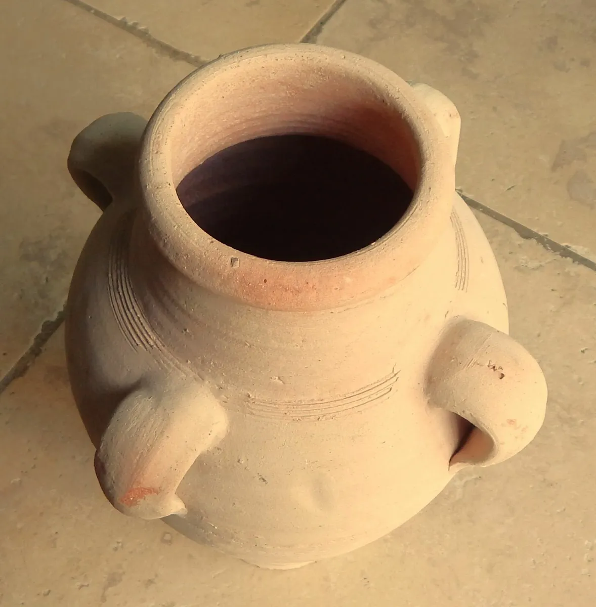 Hand Made Terracotta Urn - Image 3