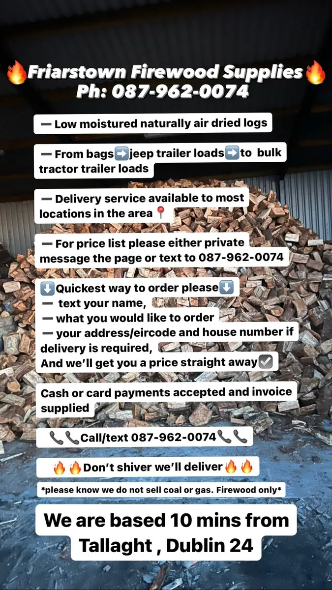 Air dried firewood🪵🔥 - Image 1