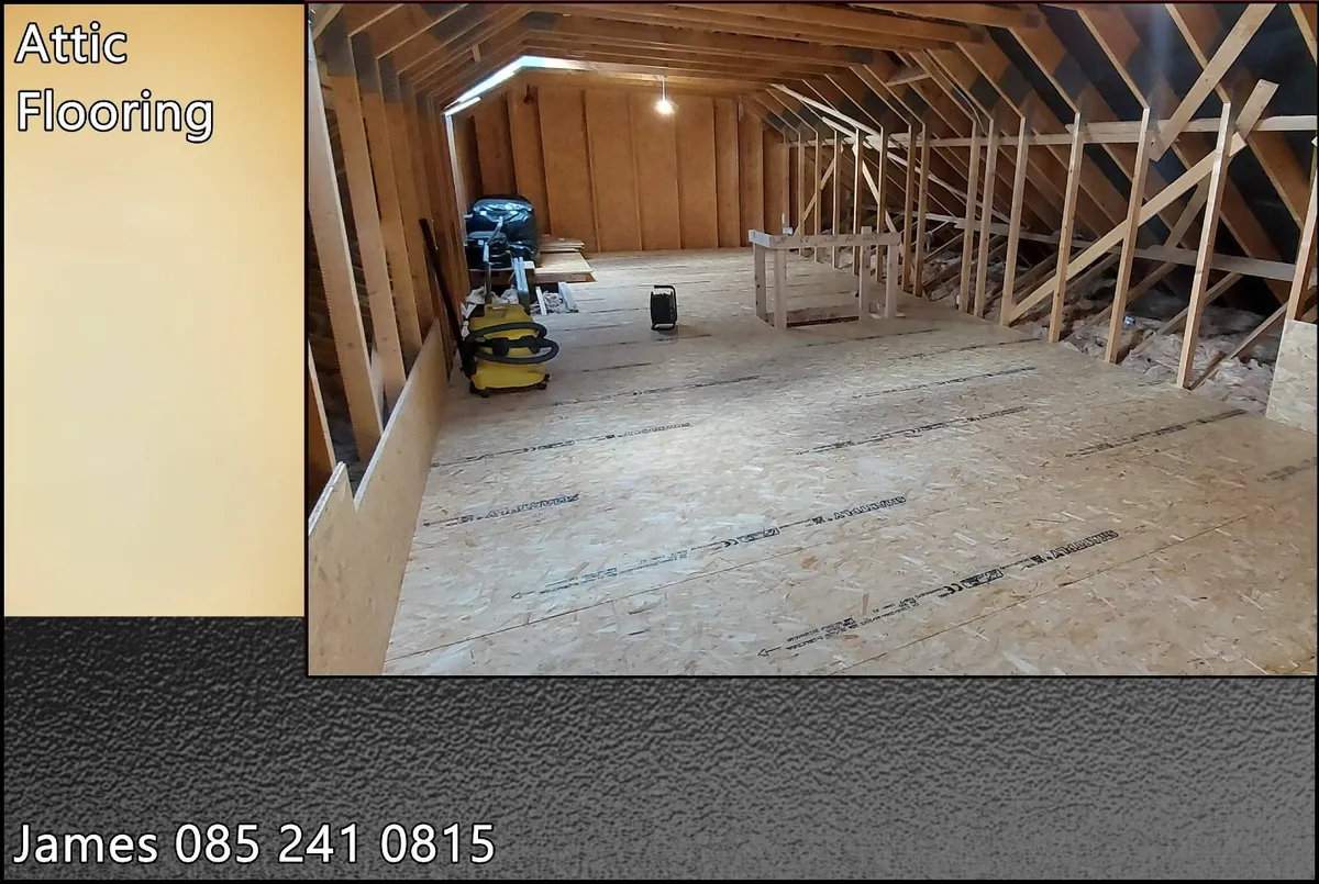 Attic Floor Installation - Image 4