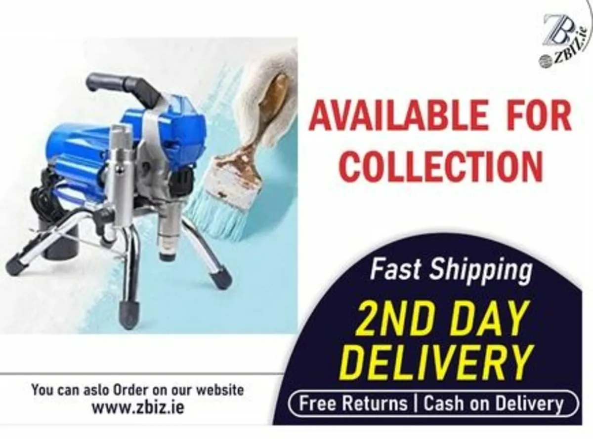 Paint Sprayer High-Pressure Airless for Coating - Image 1