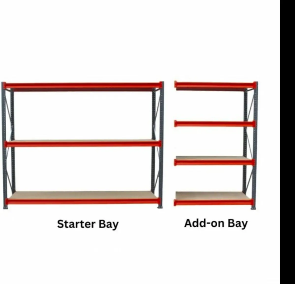 Brand new heavy duty longspan shelving - Image 3