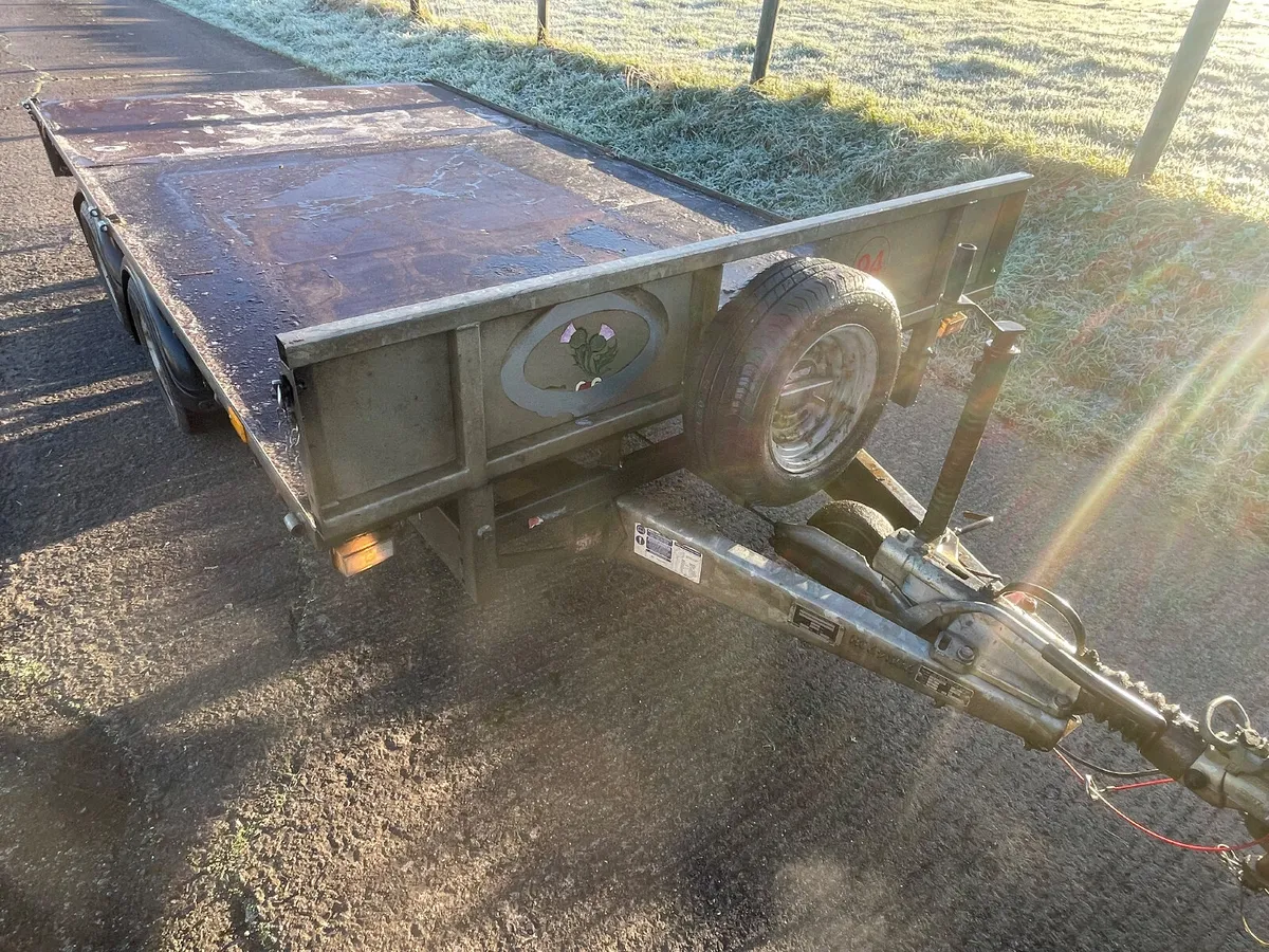 Ifor Williams 12ft x 6ft 6” flat trailer - Image 2