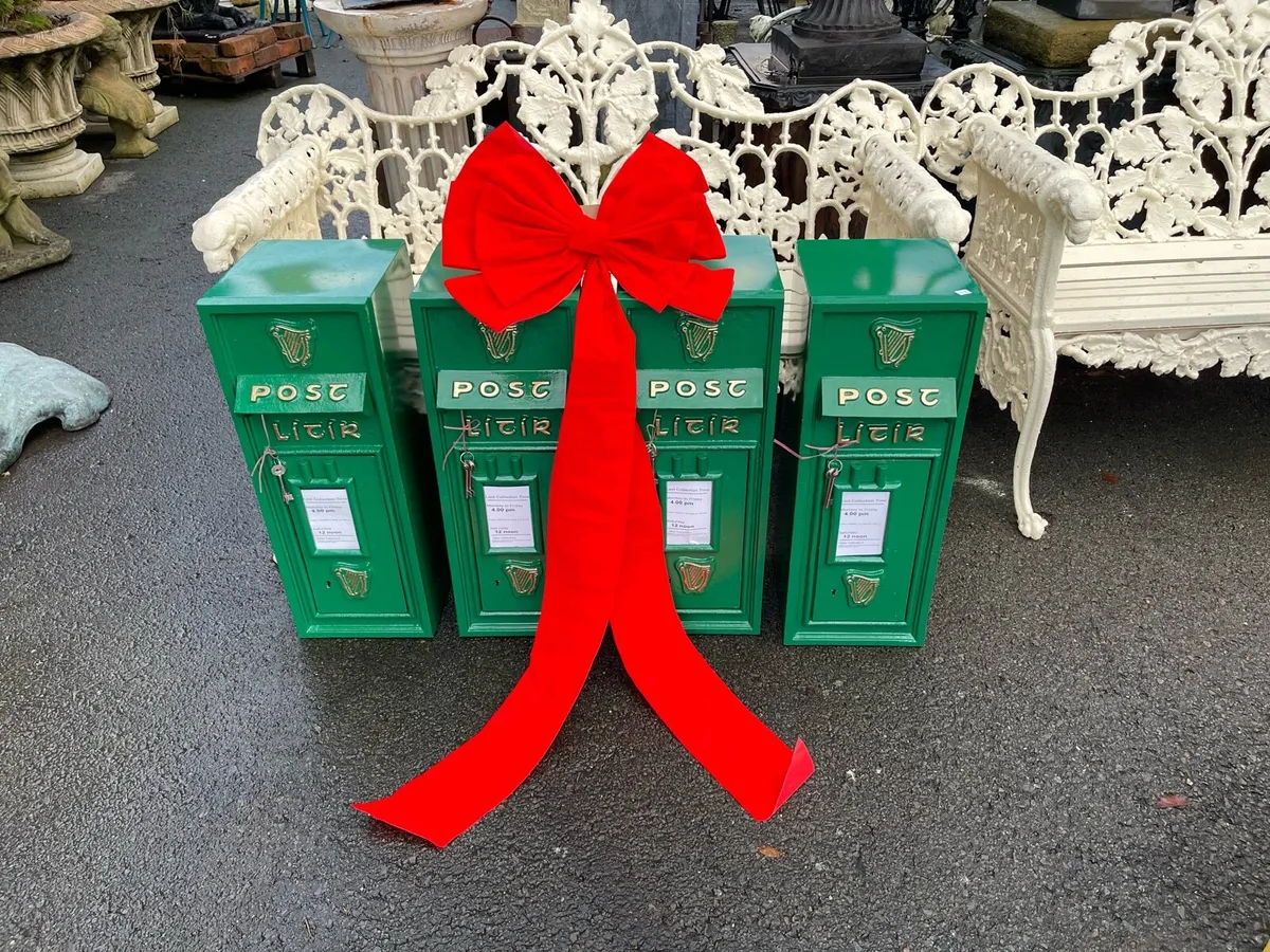 Irish post box building into wall - Image 3