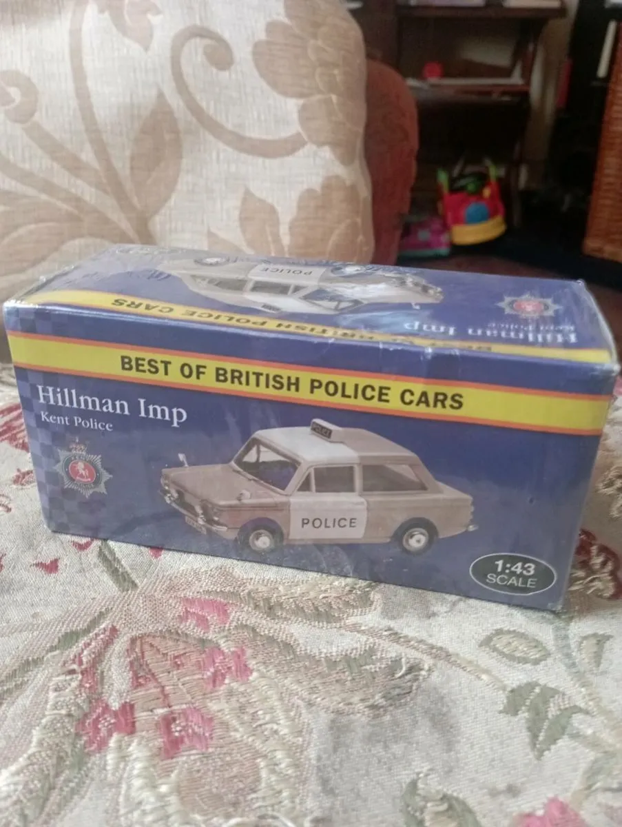 HILMAN  IMP  KENT POLICE DIE-CAST 1-43 SCALE - Image 1
