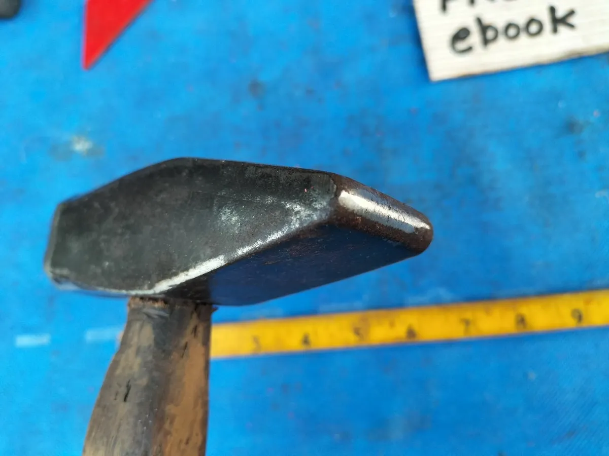 1kg Cross Pein Hammer - Image 4