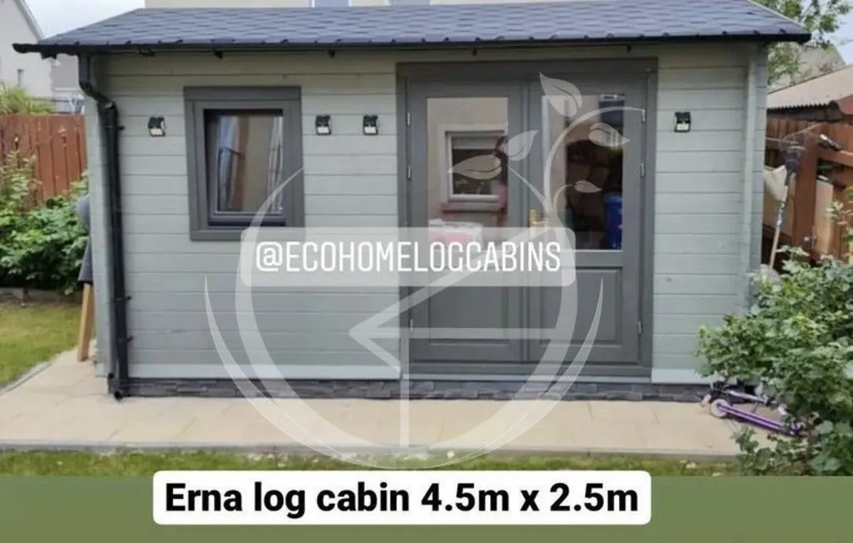 Ecohome Log Cabins Garden/Storage Room 4.5m x 2.5m - Image 3
