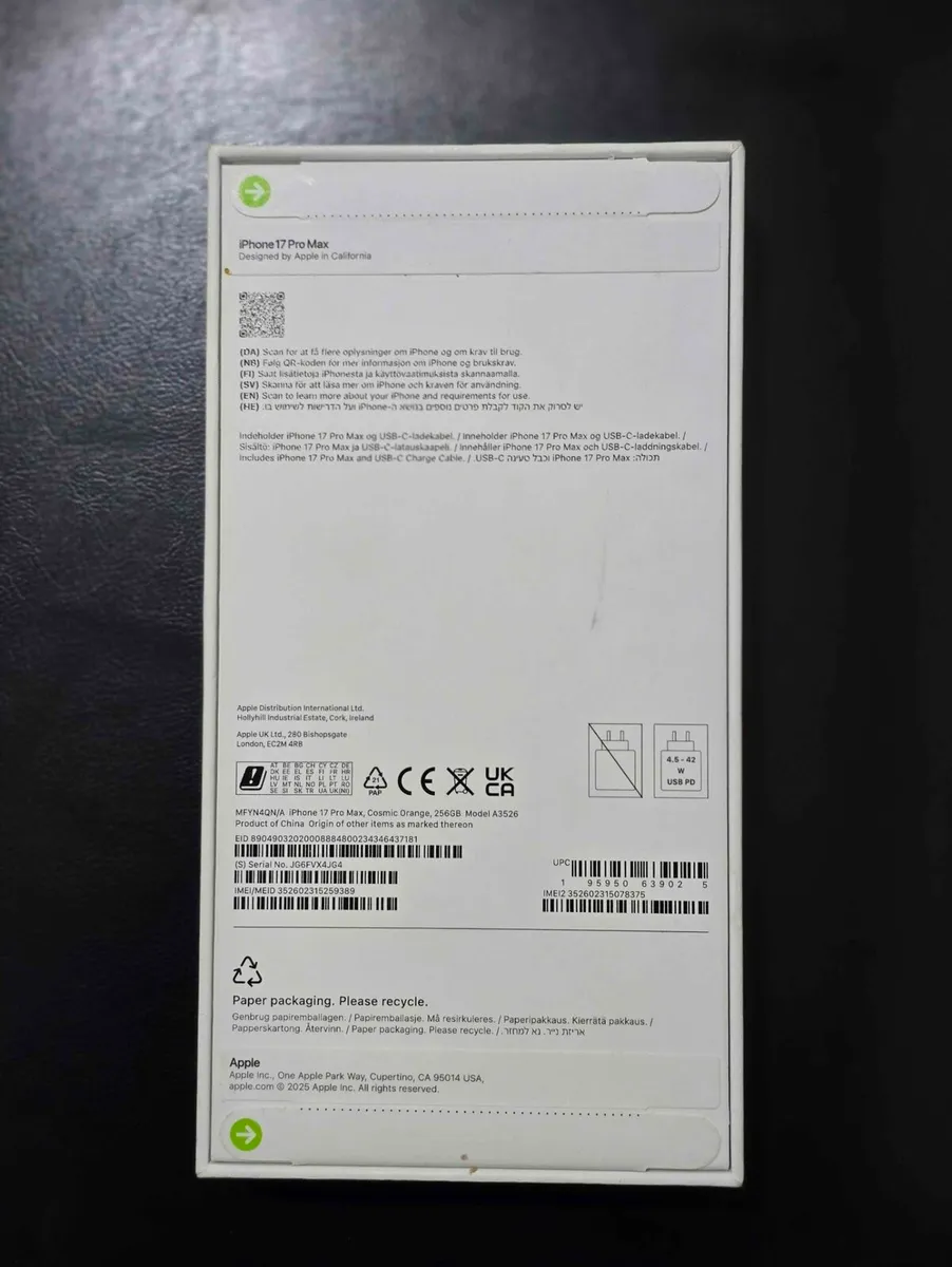 Iphone 17 Pro max - Image 2