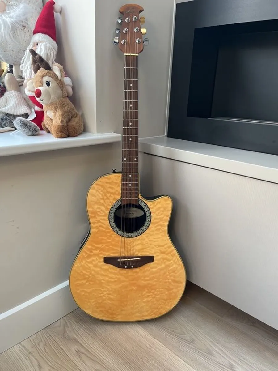 Ovation Celebrity OP20 Acoustic-Electric Guitar + Gig Bag - Image 1