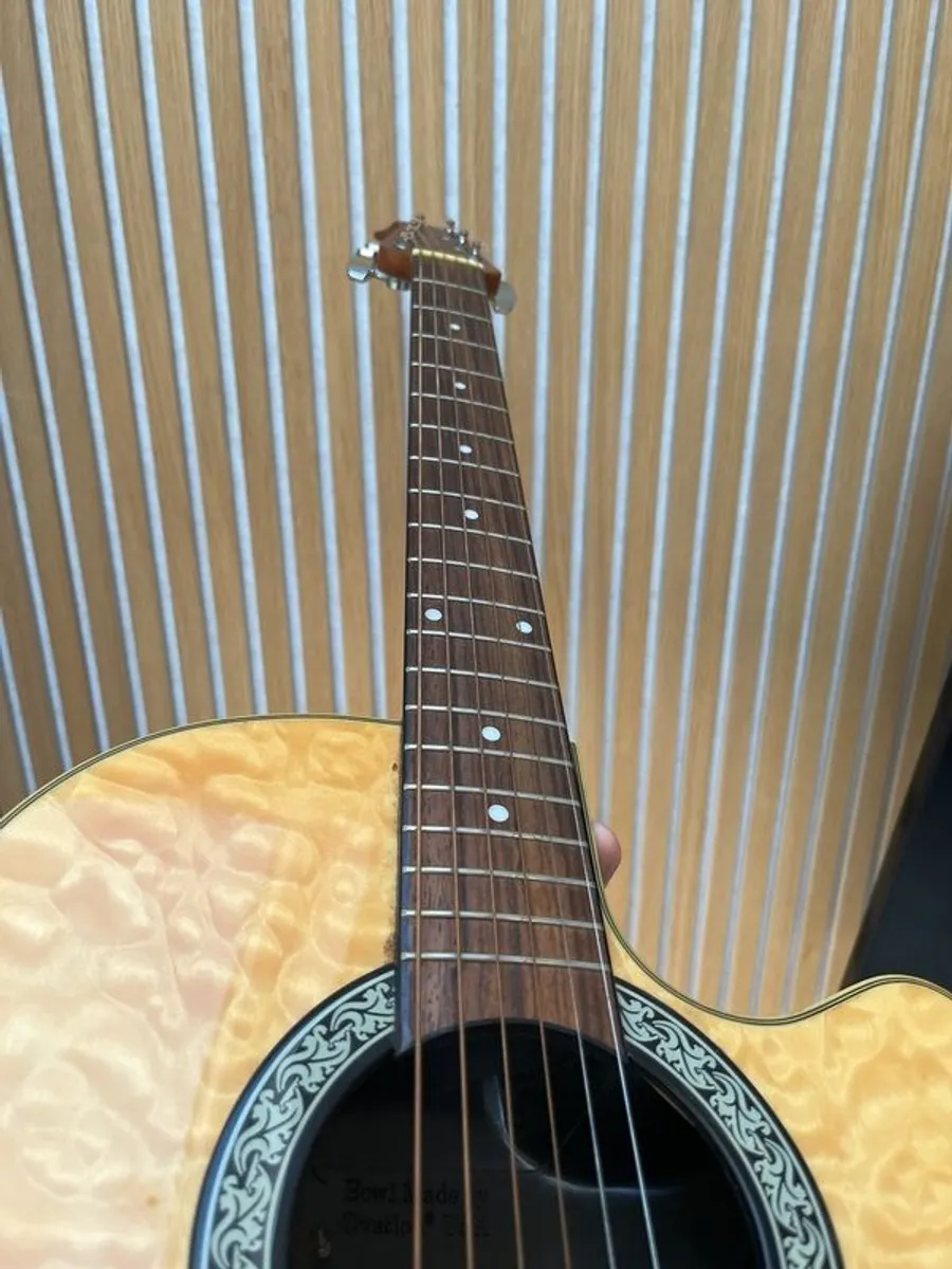 Ovation Celebrity OP20 Acoustic-Electric Guitar + Gig Bag - Image 3