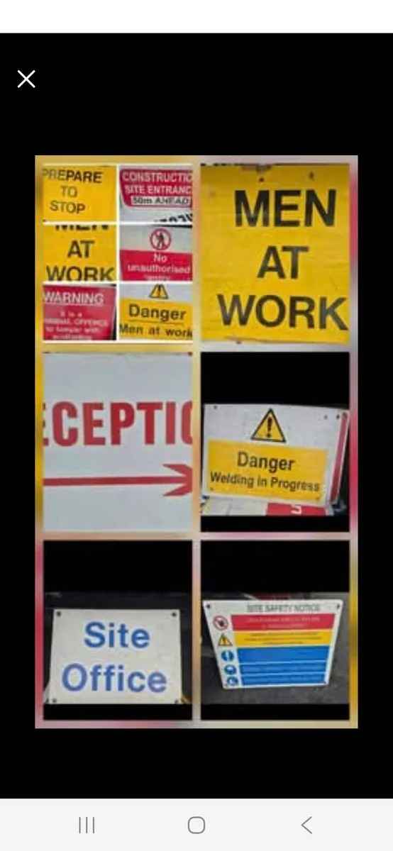 Joblot of new steel toe trainers building site sig - Image 1