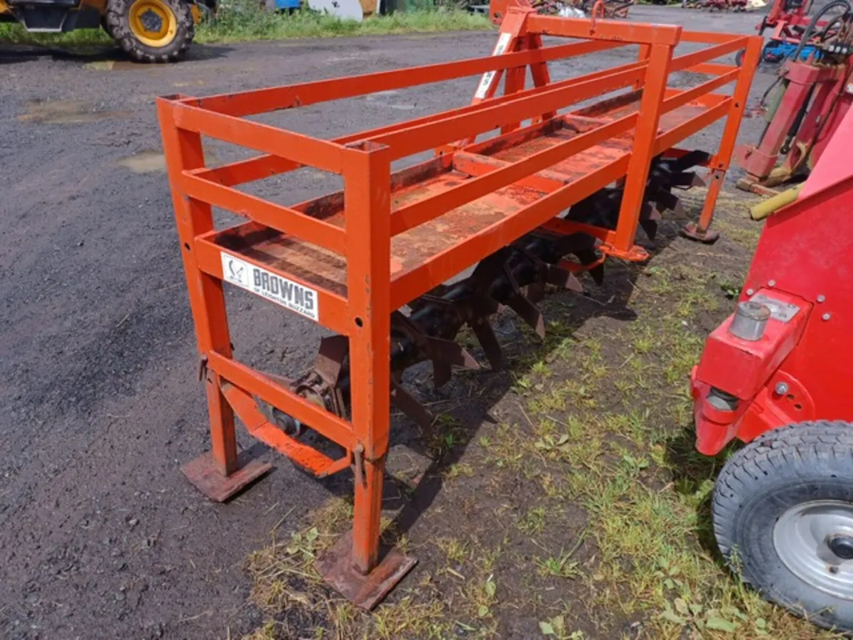 BROWNS 3m GRASS SLITTER - Image 2