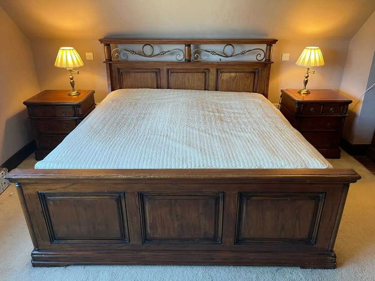 king size bed set - Image 1