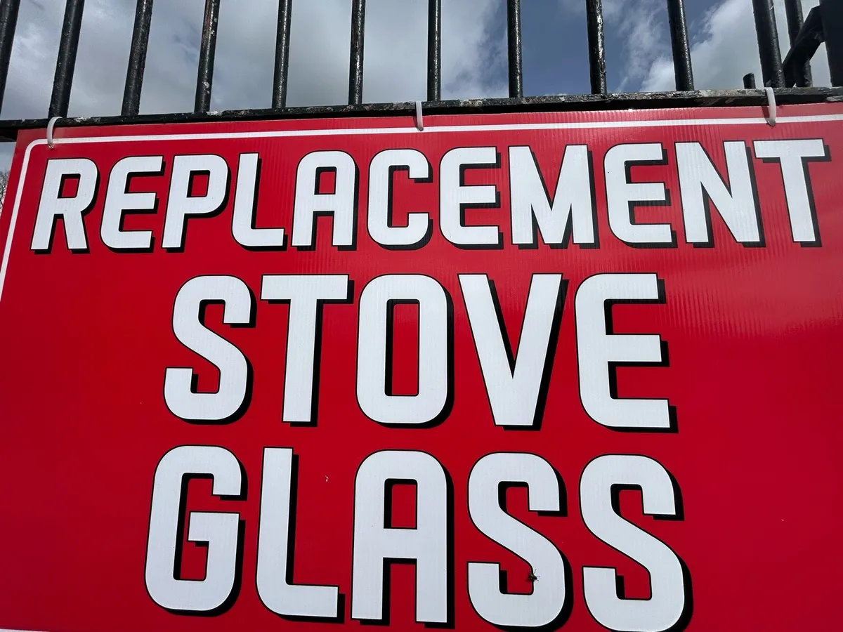 Stove glass and repairs - Image 1