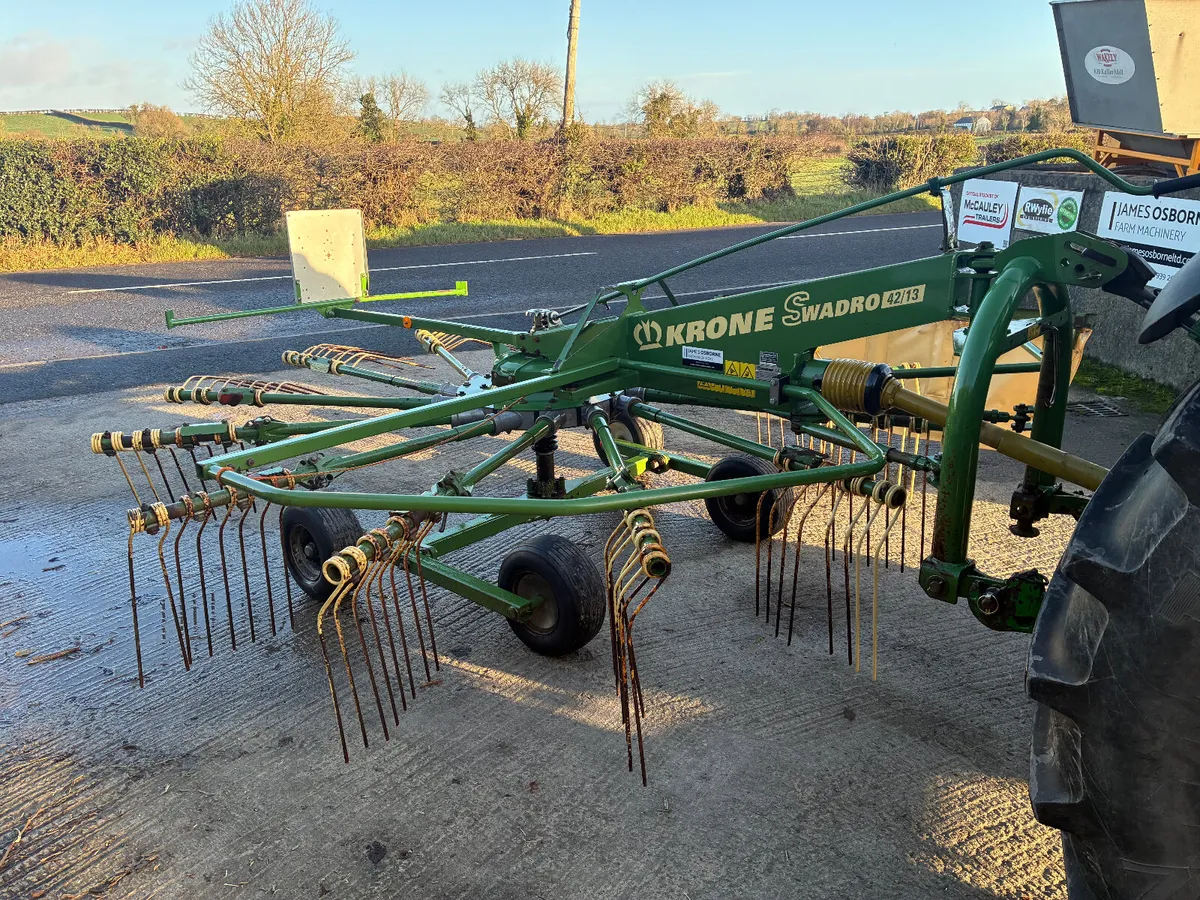 Krone Swadro 42/13 Rake - Image 4