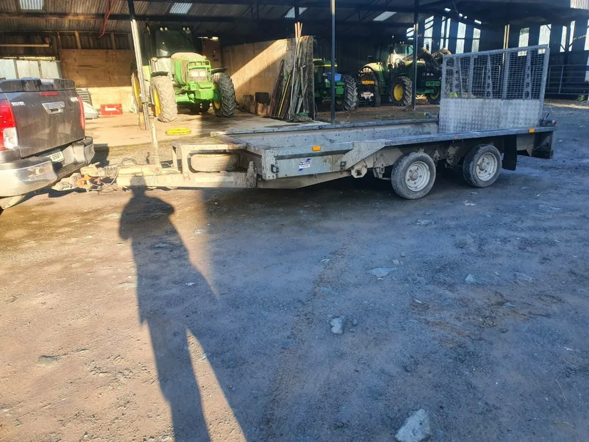 Ifor Williams 12x6 plant trailer - Image 1