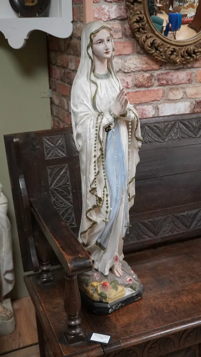 Vintage Our Lady (85 cm / 33.5”) - Image 2