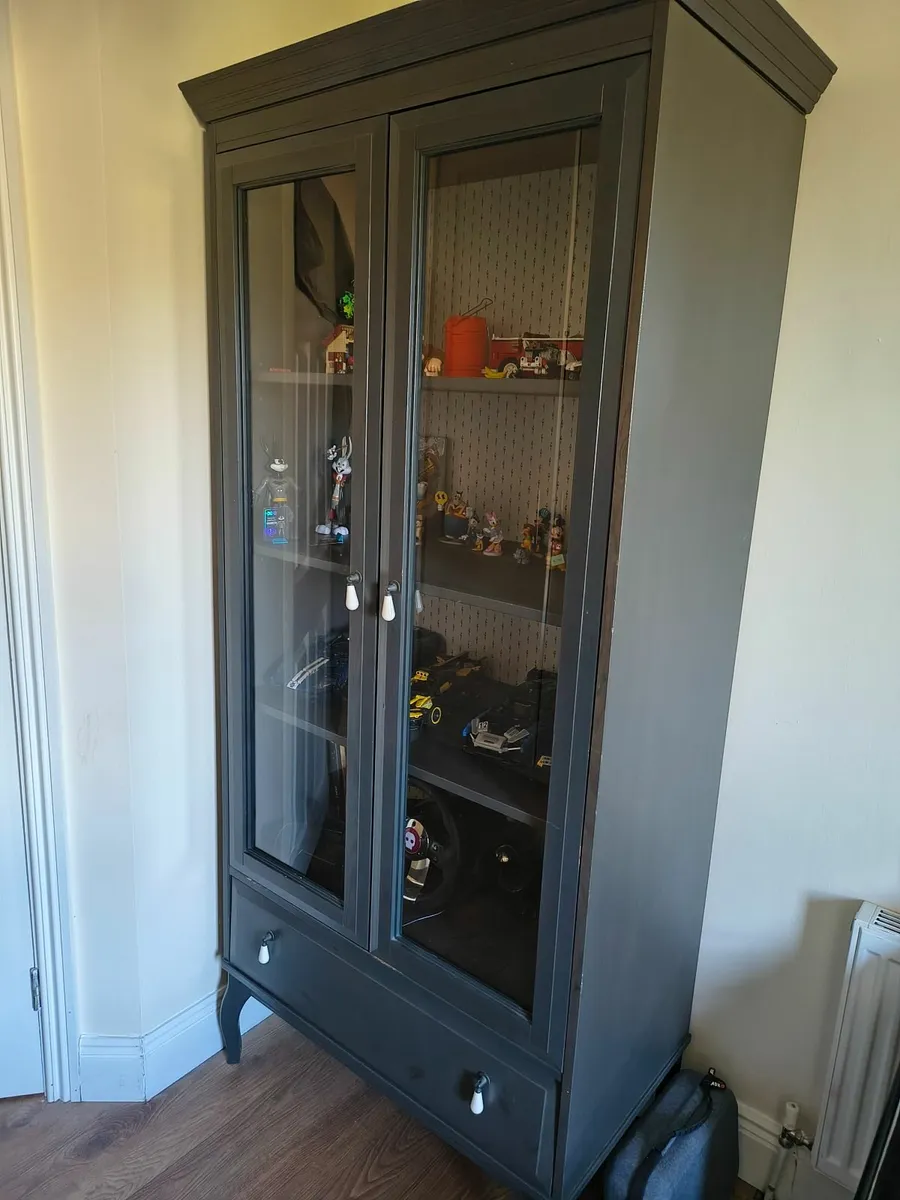 IKEA Edland Glass Door Cabinet - Image 1