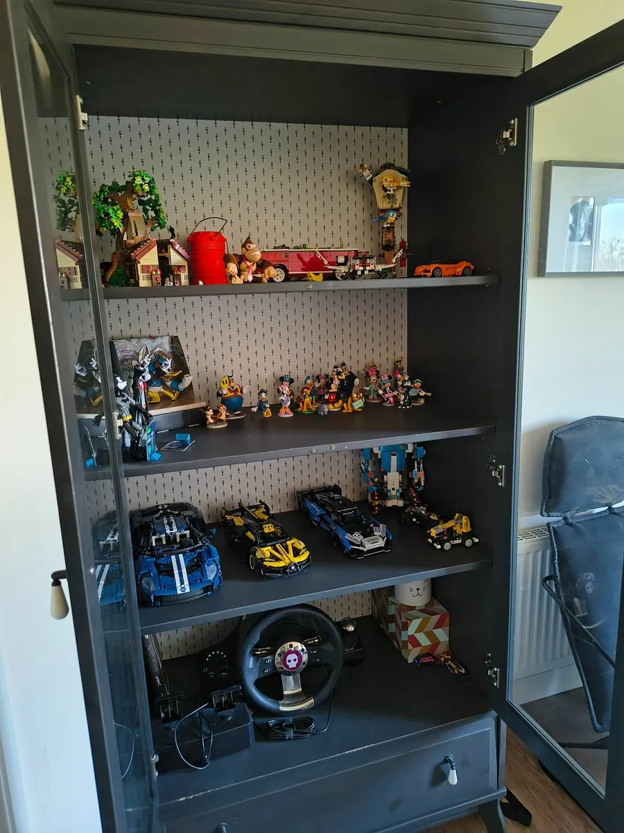 IKEA Edland Glass Door Cabinet - Image 2