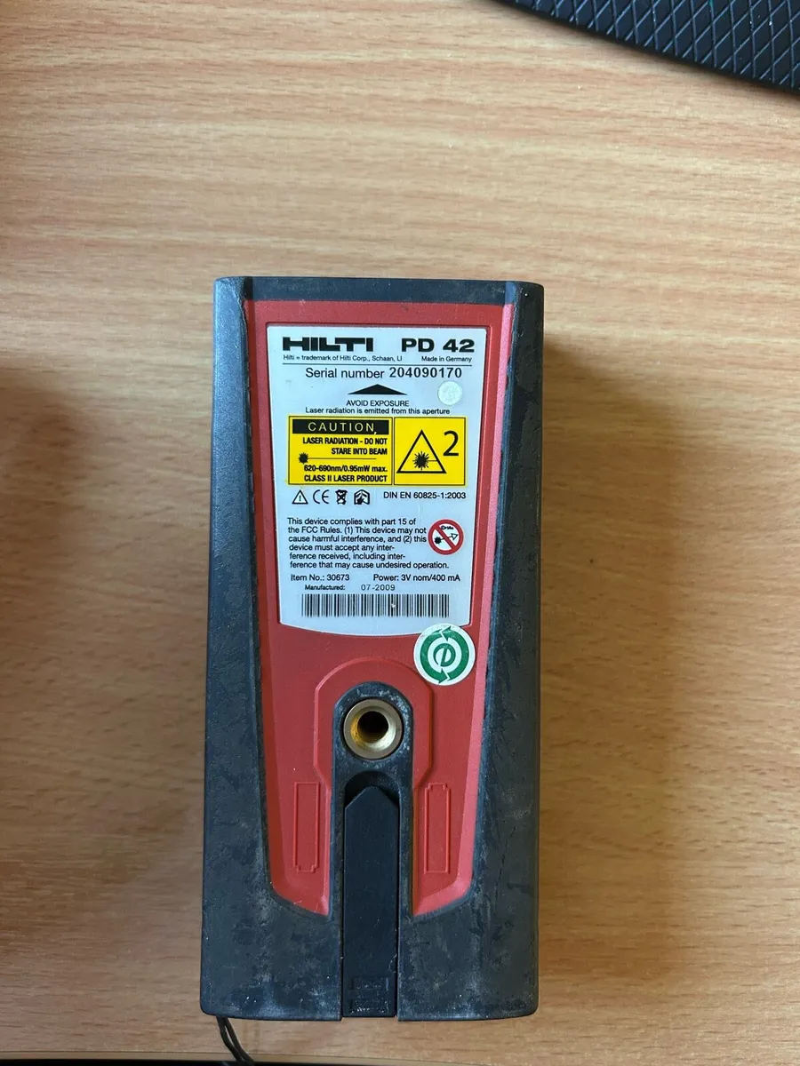 Hilti Pd-42 Digital Laser Distance Measurer - Image 2
