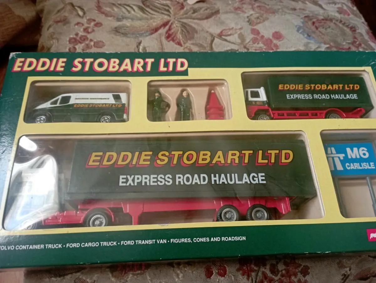 CLASSIC CORGI EDDIE STOBART VOLVO & FORD DIE-CAST - Image 1