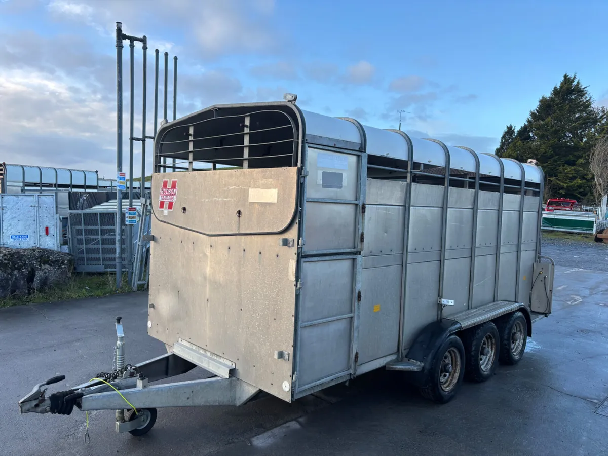 hudson 14ft livestock trailer - Image 2