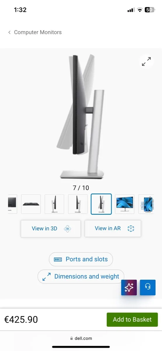 Dell Pro 27 4k USB-C Hub Monitor - Image 3