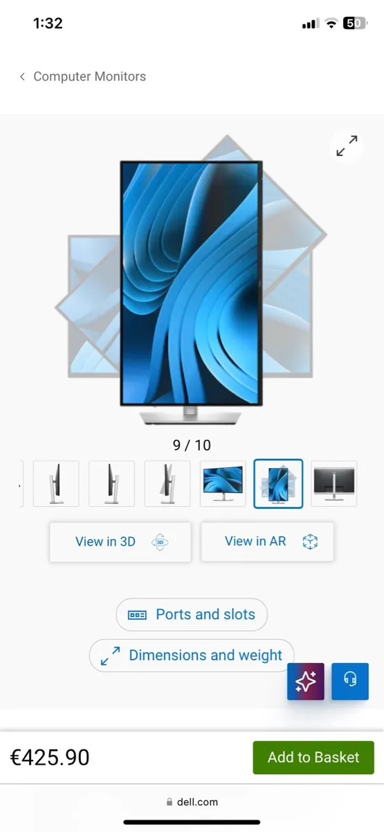 Dell Pro 27 4k USB-C Hub Monitor - Image 4