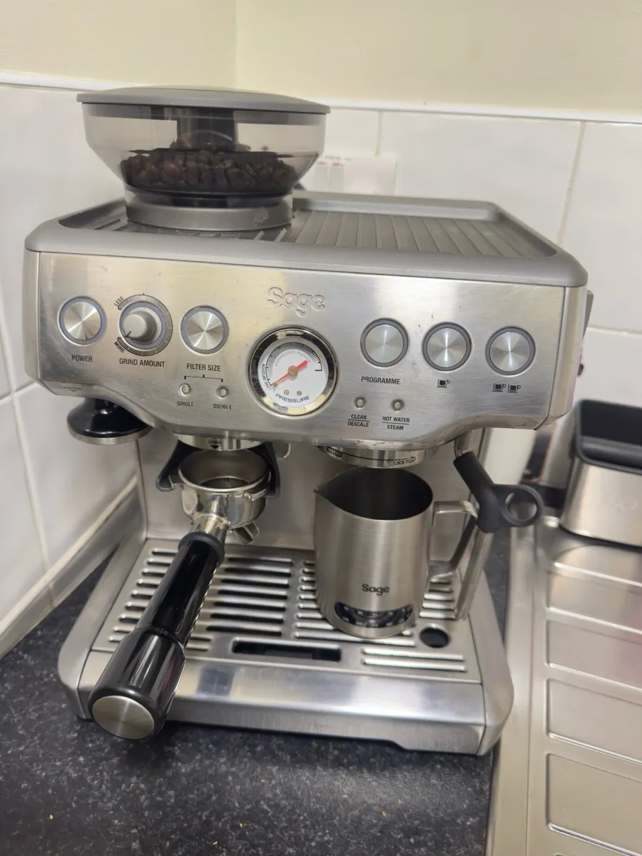 Sage barista express espresso coffee machine - Image 1