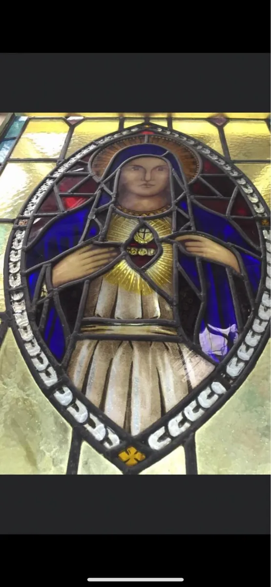 Large antique church windows - Image 3