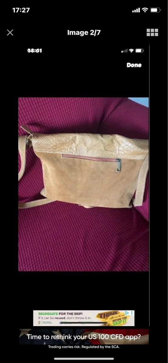 Leather Shoulder Bag - Image 2