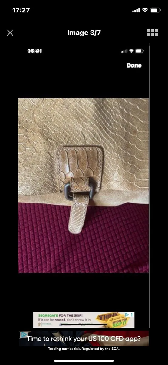 Leather Shoulder Bag - Image 3