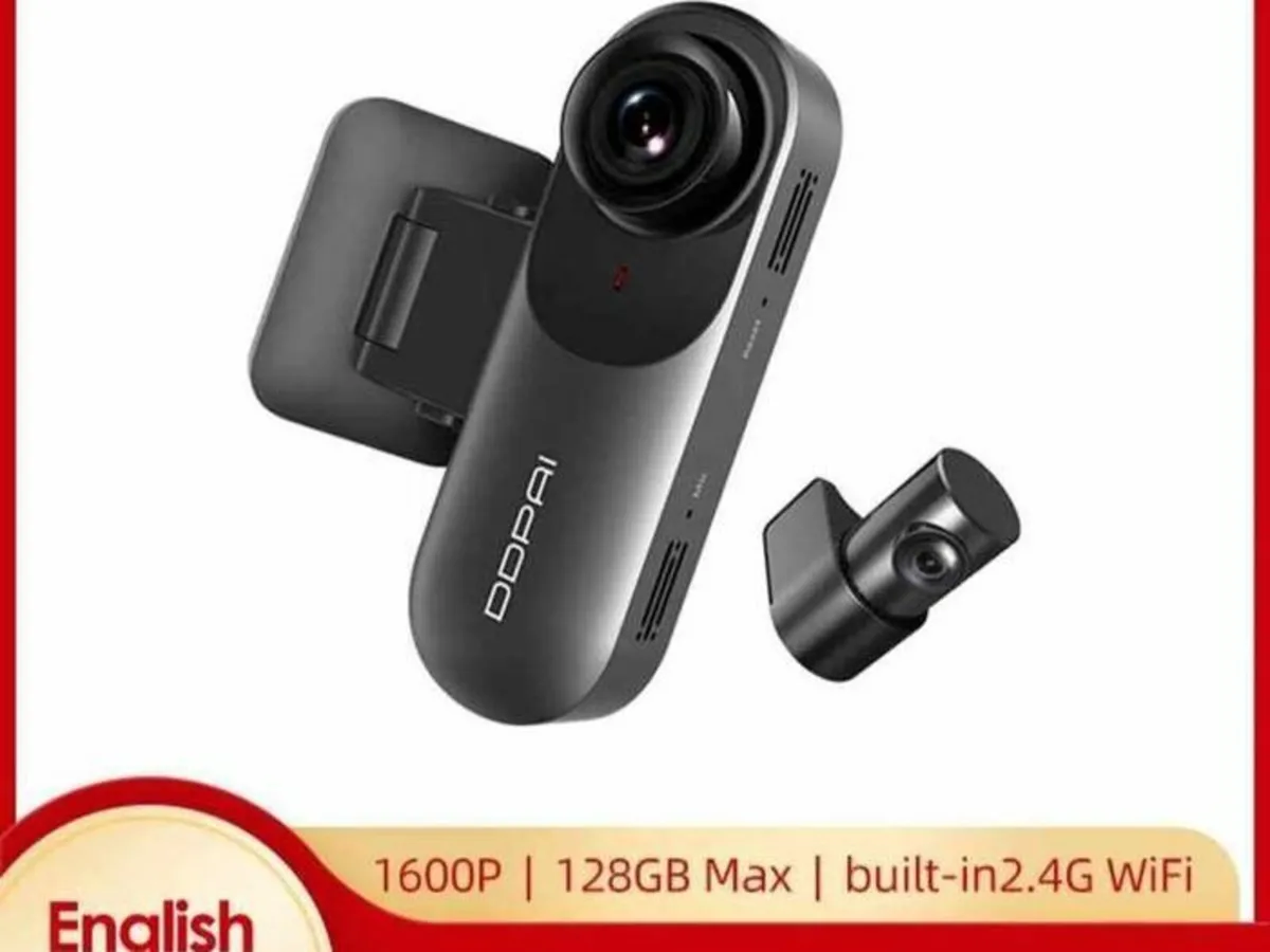 ddpai front rear 2.5 k dashcam - Image 2