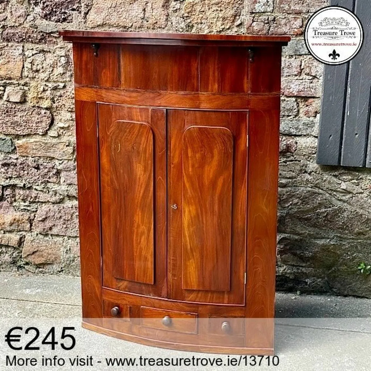 Antique and Vintage Hanging Storage Cabinets - Image 4