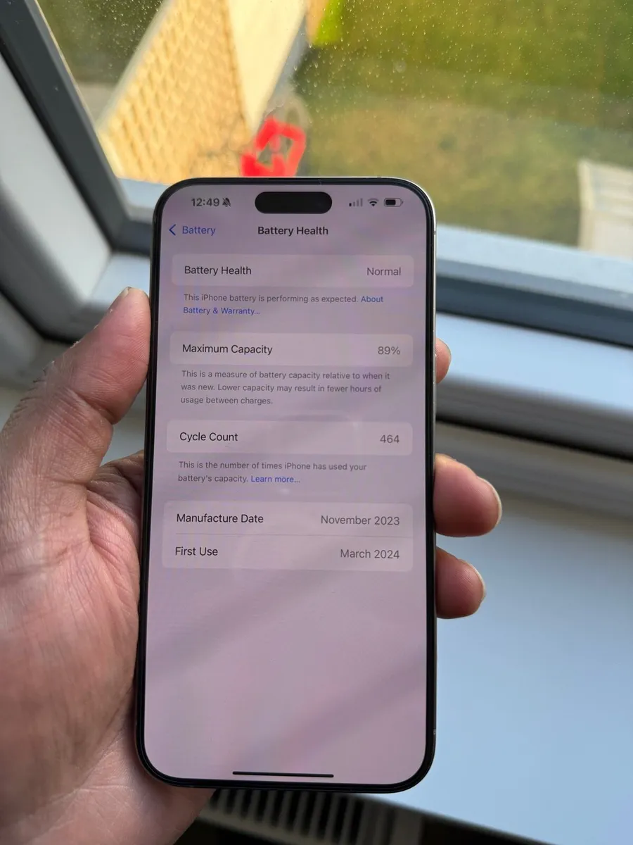15 pro max 256 gb natural titanium - Image 1
