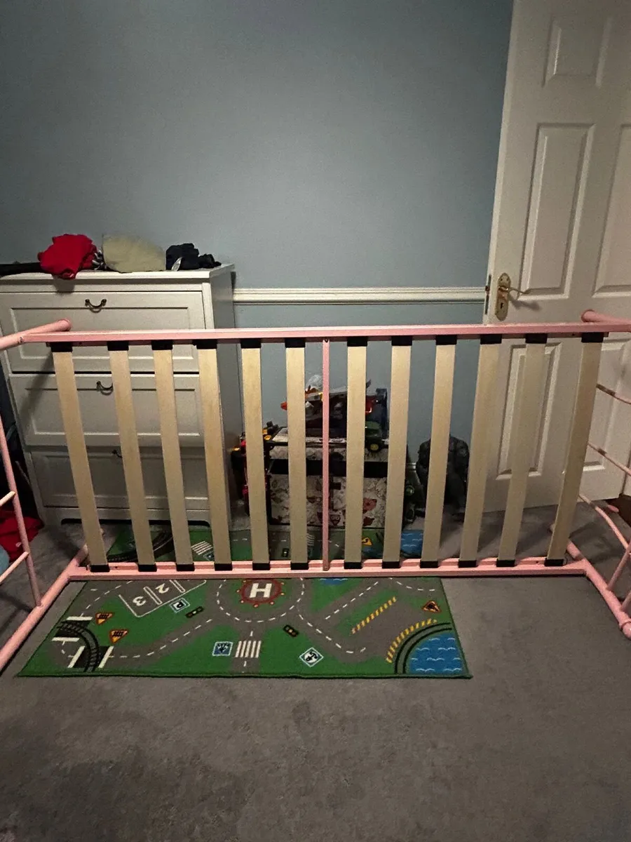 Free* to a good home* Pink single bed frame